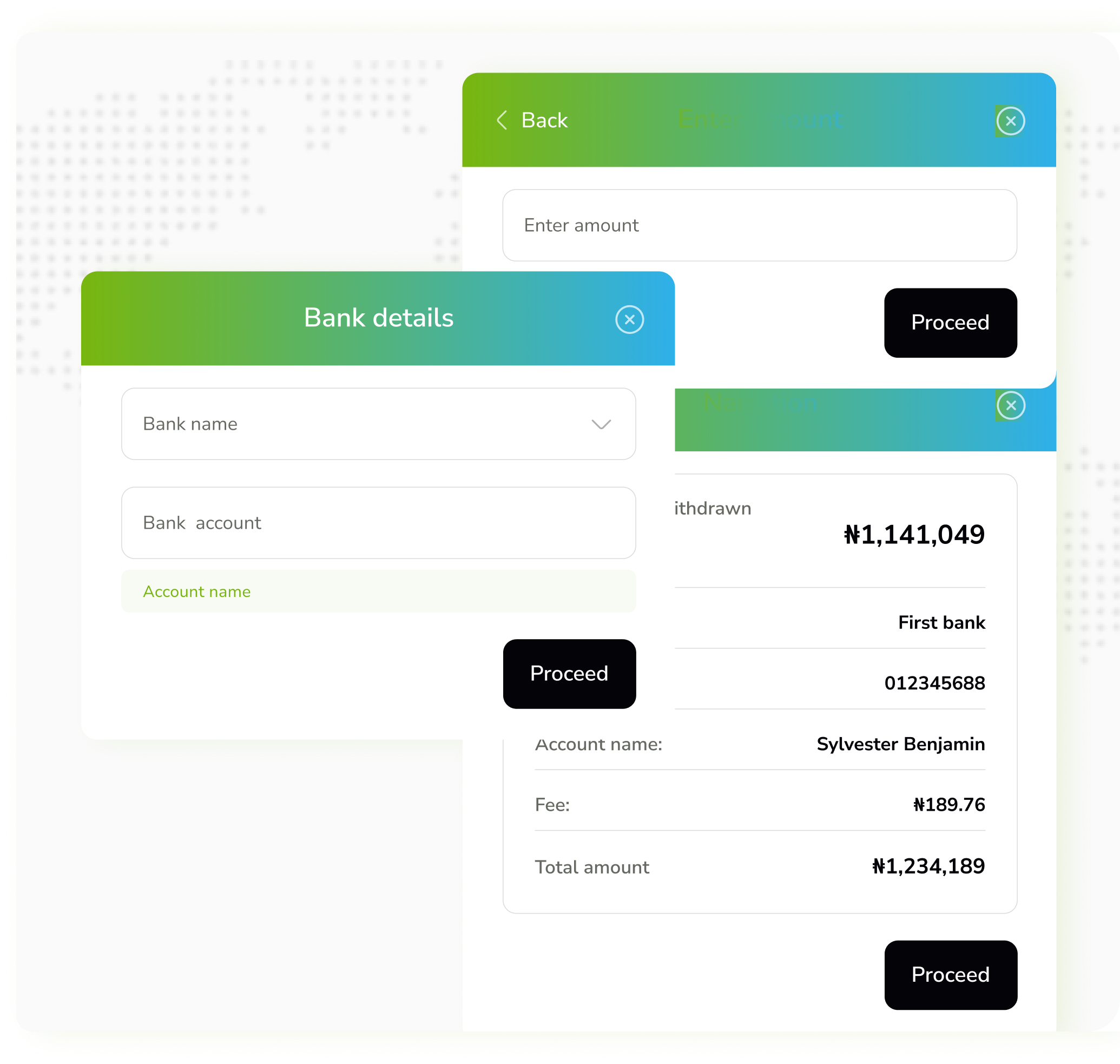 Illustration of global payout services